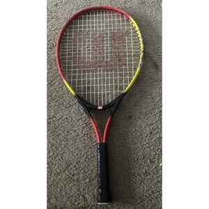 Wilson PEE WEE 23” Tennis Racquet Red-Yellow-Black Pre-Owned